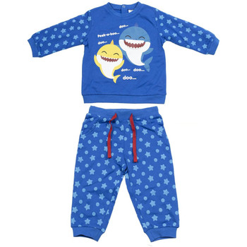Kleidung Kinder Jogginganzüge Baby Shark 2200006327 Blau