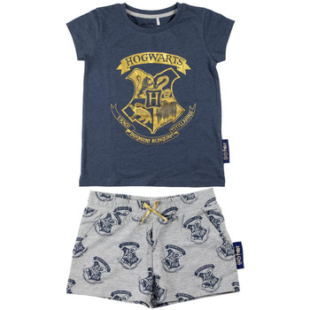 Kleidung Mädchen Pyjamas/ Nachthemden Harry Potter 2200007021 Blau