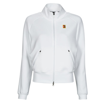Kleidung Damen Trainingsjacken Nike Full-Zip Tennis Jacket Weiss / Weiss