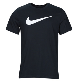Kleidung Herren T-Shirts Nike Swoosh T-Shirt Schwarz