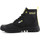 Schuhe Sneaker High Palladium PAMPA SMILEY CHANGE BLACK/BLACK 77221-010-M Schwarz