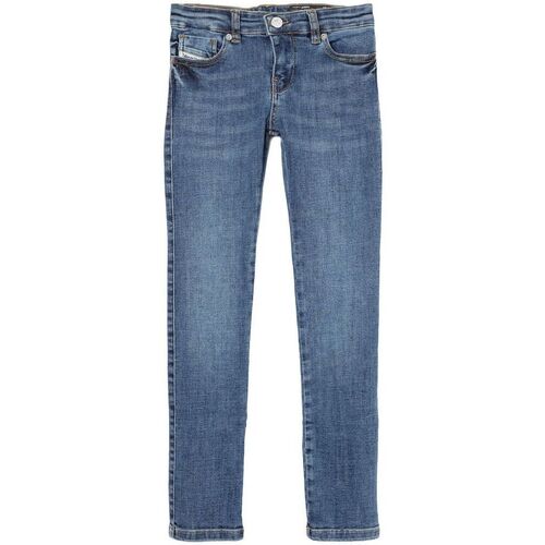 Kleidung Mädchen Jeans Diesel SKINZEE-LOW-J KSB9F-K01 Blau
