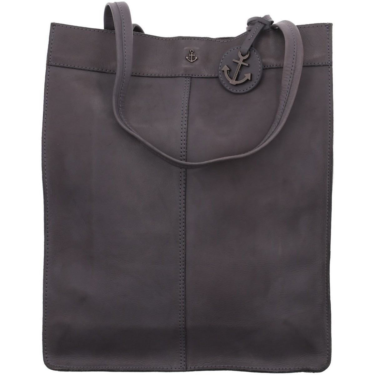 Taschen Damen Handtasche Harbour 2Nd Mode Accessoires B3.6595-denim Grau