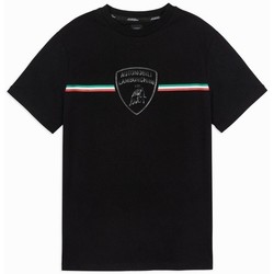 Kleidung Herren T-Shirts & Poloshirts Lamborghini MAGLIETTE Schwarz