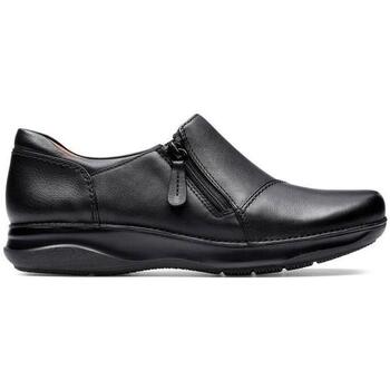 Schuhe Damen Derby-Schuhe & Richelieu Clarks Appley Zip Schwarz