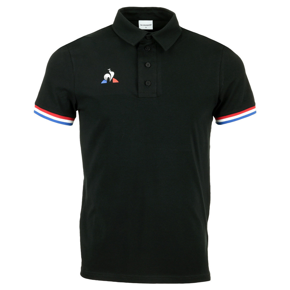 Kleidung Herren T-Shirts & Poloshirts Le Coq Sportif Polo Presentation Schwarz