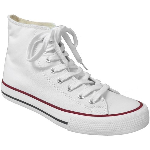Schuhe Damen Sneaker High Victoria 106500 Weiss
