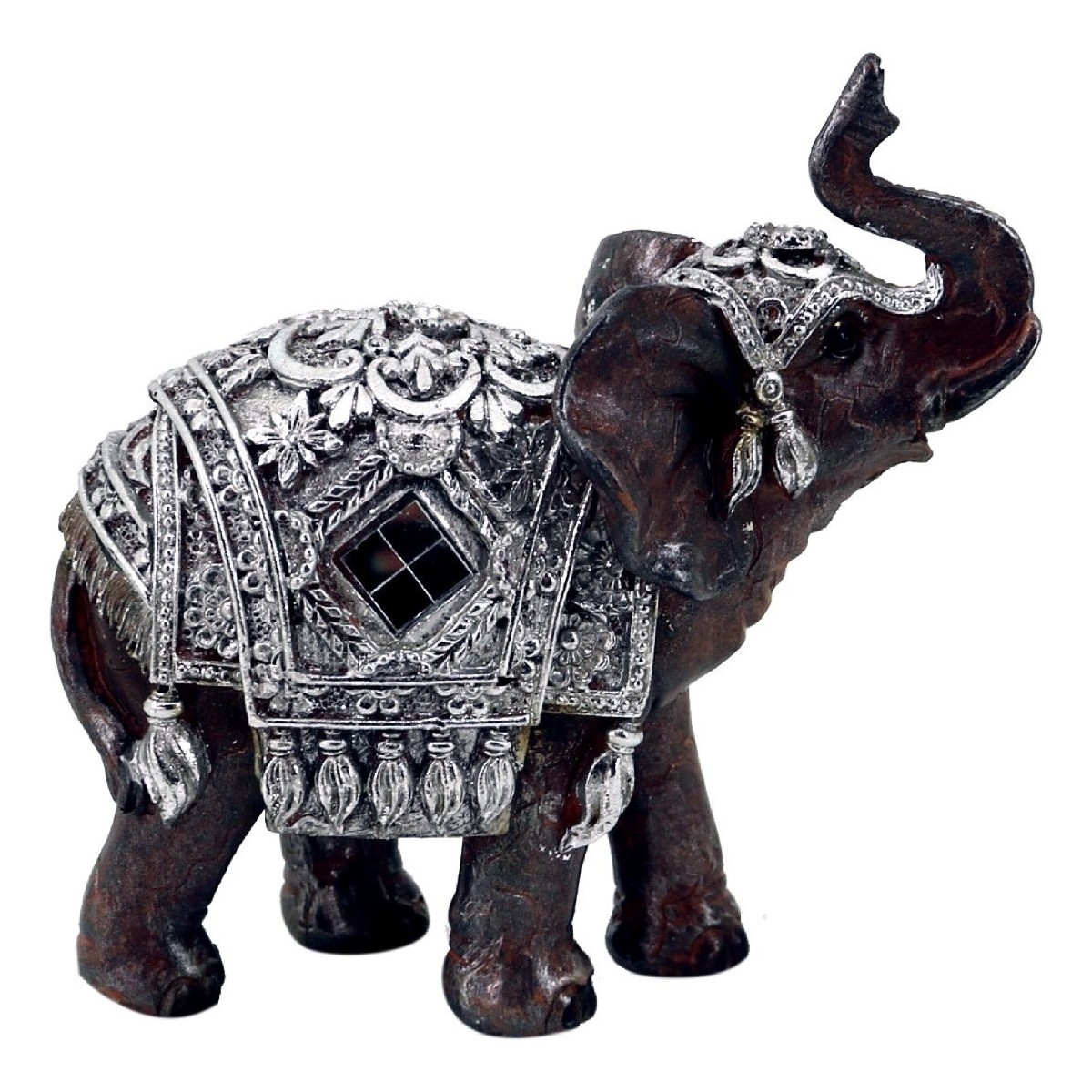 Home Statuetten und Figuren Signes Grimalt Elefantenfigur Schwarz
