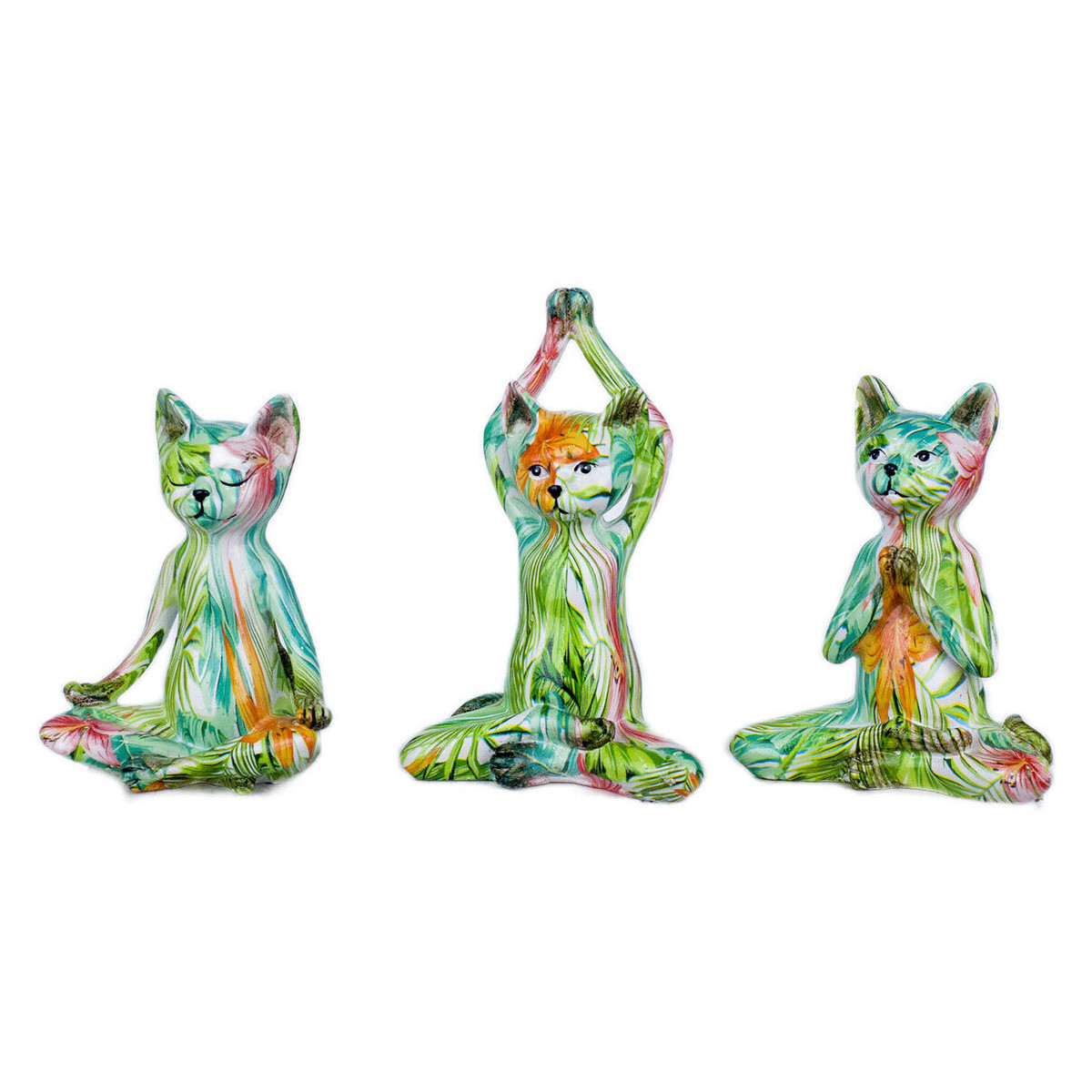 Home Statuetten und Figuren Signes Grimalt Abbildung Katze 3 Uniseliden Grün