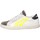 Schuhe Herren Sneaker Low Mecap 101 Sneaker Mann Flruo gelb weiß grau 101-032 Multicolor