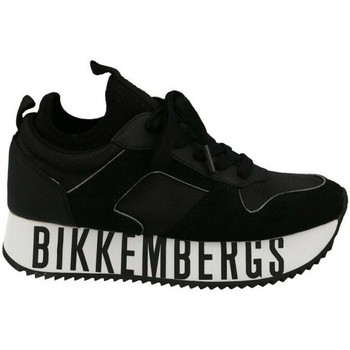 Schuhe Damen Sneaker Low Bikkembergs Footwear B4BKW0137-BLACK Schwarz