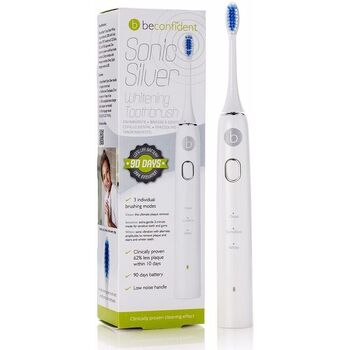 Beauty Accessoires Körper Beconfident Sonic Silver Electric Whitening Toothbrush white/silver 