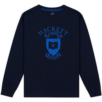 Kleidung Jungen T-Shirts Hackett  Blau