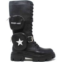 Schuhe Damen Low Boots Shop Art SA80249 Schwarz