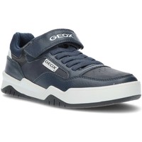 Schuhe Jungen Sneaker Low Geox SNEAKERS  J PERTH J167R Blau