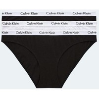 Unterwäsche Damen Slips Calvin Klein Jeans 000QD3587E 3P THONG Multicolor