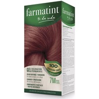 Beauty Haarfärbung Farmatint Gel Coloración Permanente 7m-rubio Caoba 5 U 