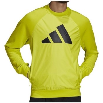 Kleidung Herren Sweatshirts adidas Originals Sportswear Fabric Block Sweatshirt Gelb