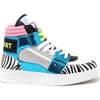 Schuhe Damen Sneaker High Shop Art SA80245 Weiss