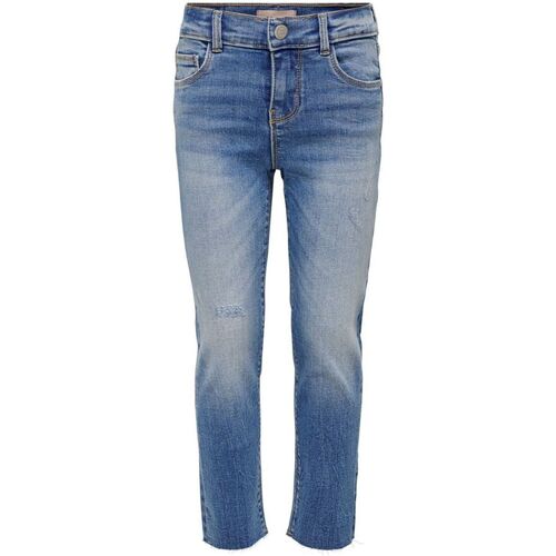 Kleidung Mädchen Jeans Only 15253090 EMILY-LIGHT BLUE DENIM Blau