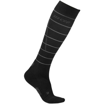 Unterwäsche Damen Socken & Strümpfe Cep Sport Bekleidung Reflective Compression Laufsocken WP40Z-301 schwarz