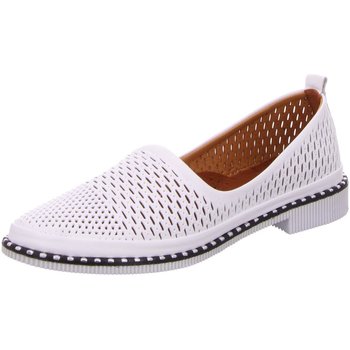 Schuhe Damen Slipper Manitu Slipper 840020-03 weiß