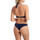 Kleidung Damen Bikini Ober- und Unterteile Lisca Brasilianische Bikini-Strümpfe mit niedriger Taille Okinawa Blau