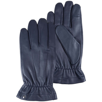 Accessoires Herren Handschuhe Isotoner gants homme cuir marine 85296 Marine