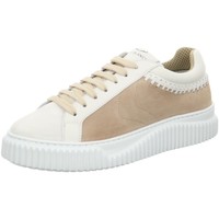 Schuhe Damen Sneaker Voile Blanche Lipari Thread Suede white-beig 1N30-001-2015844-01 beige