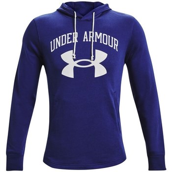 Kleidung Herren Sweatshirts Under Armour Rival Terry Big Logo Hoodie Violett