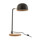Home Tischlampen J-line LAMPE DE BUR EVY MET/BS NO/NA (23x18x48cm) Schwarz