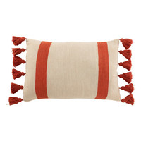 Home Kissen J-line COUSSIN PLAG RAY RECT COT CORA Rot