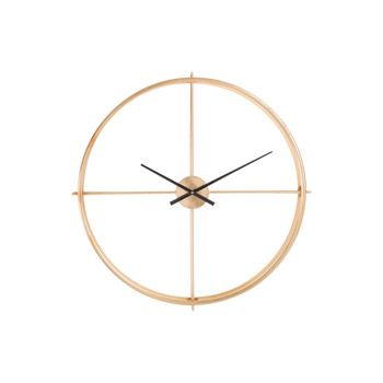 Home Uhren J-line HORLOGE RONDE METAL OR S (80x9x80cm) Gold