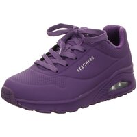 Schuhe Mädchen Sneaker Skechers Low UNO STAND ON AIR 73690 PUR Violett