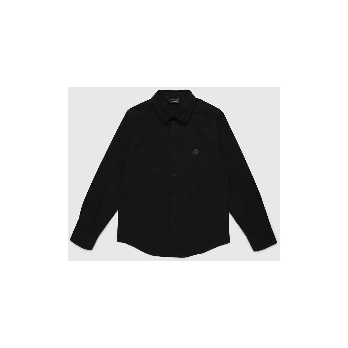 Kleidung Jungen Langärmelige Hemden Diesel 00J4QM KXB25 CSBILL-K900 BLACK Schwarz