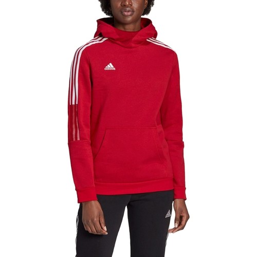 Kleidung Damen Trainingsjacken adidas Originals adidas Tiro 21 Sweat Hoodie Rot