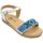 Schuhe Kinder Sandalen / Sandaletten MTNG 47553 Laminado Silver Blau
