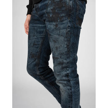 Les Hommes LKD320 512U | 5 Pocket Slim Fit Jeans Blau