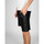 Kleidung Herren Shorts / Bermudas Les Hommes LKJ501 756A | Short Sweatpants in Mercerized Cotton Schwarz