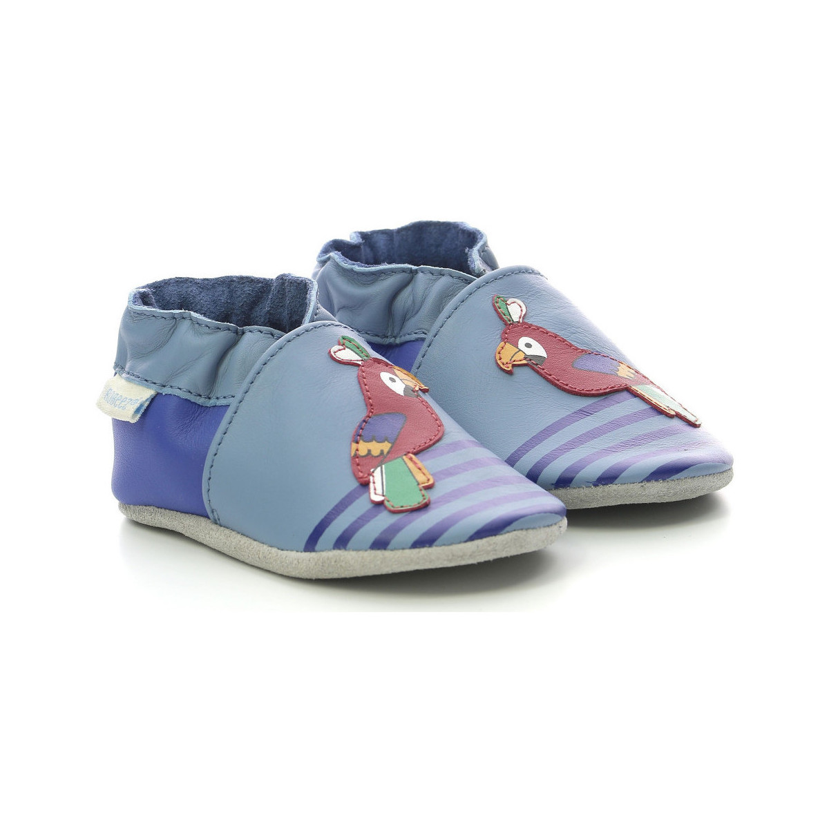 Schuhe Jungen Babyschuhe Robeez Macao Parrot Blau