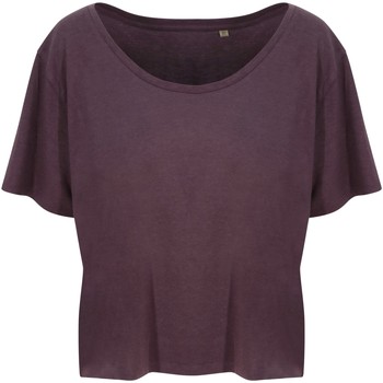 Kleidung Damen Langarmshirts Ecologie EA02F Violett
