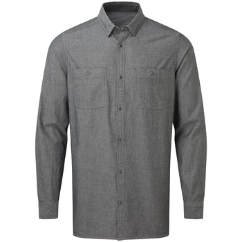 Kleidung Herren Langärmelige Hemden Premier PR247 Grau