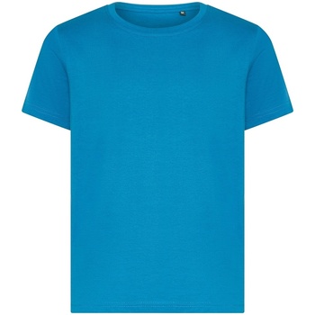 Kleidung Kinder T-Shirts Ecologie EA001B Blau