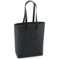 Taschen Shopper / Einkaufstasche Bagbase BG738 Schwarz