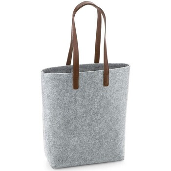 Taschen Shopper / Einkaufstasche Bagbase BG738 Grau