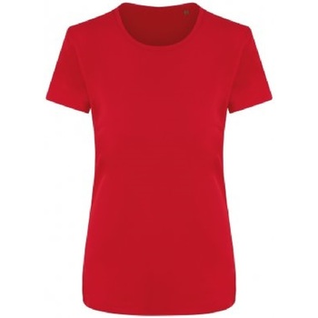 Kleidung Damen Langarmshirts Ecologie EA04F Rot