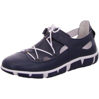 Schuhe Damen Derby-Schuhe Manitu Schnuerschuhe 840022-05 blau
