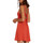 Kleidung Damen Kurze Kleider Volcom B1312101 Orange