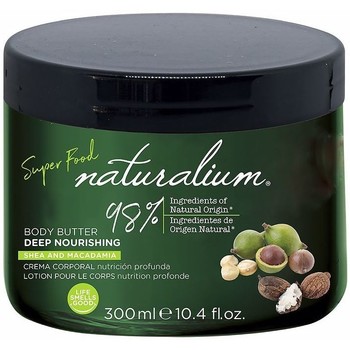 Beauty Damen pflegende Körperlotion Naturalium Super Food Macadamia Body Butter 