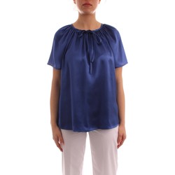 Kleidung Damen Tops / Blusen Manila Grace C026SU Blau